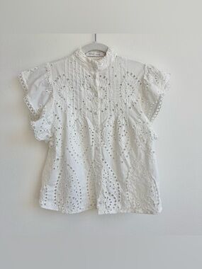 Bishop and Young Eyelet Blouse
